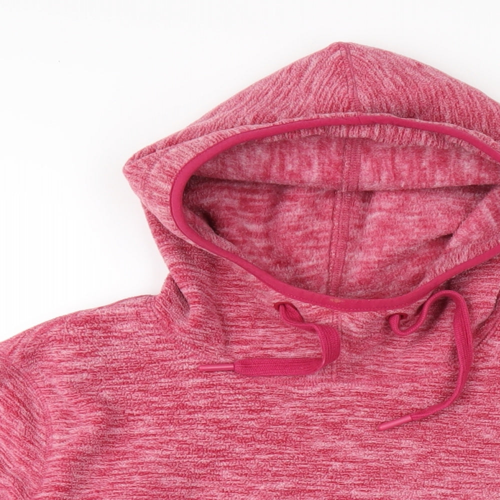 Peter Storm Womens Pink Polyester Pullover Hoodie Size 14 Pullover