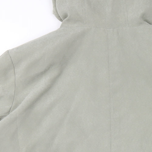 Bonmarché Womens Green Jacket Coat Size L Zip