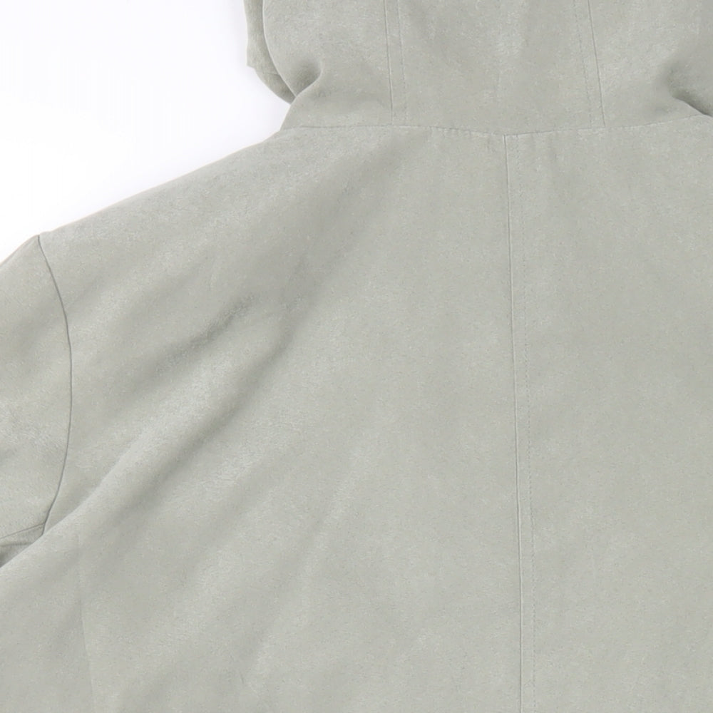 Bonmarché Womens Green Jacket Coat Size L Zip