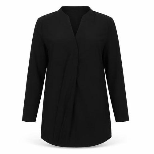 Mango Womens Black Polyester A-Line Size M V-Neck Pullover