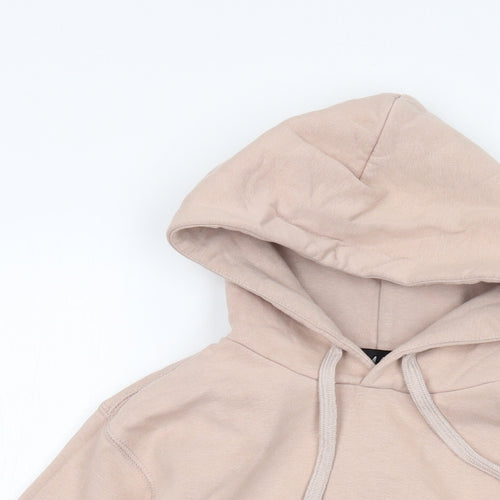 Booohoo Mens Pink Cotton Pullover Hoodie Size XS - Size 2XS
