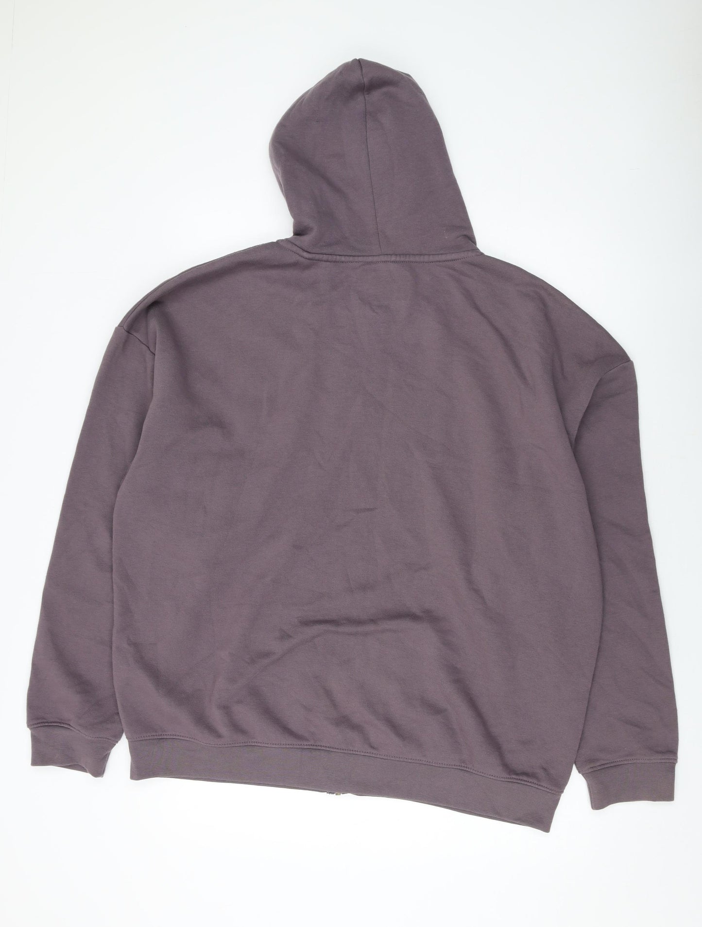 Juice Mens Purple Cotton Full Zip Hoodie Size XL