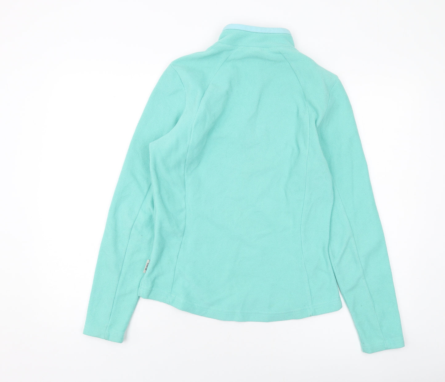 Quechua Womens Green Polyester Pullover Sweatshirt Size S Zip