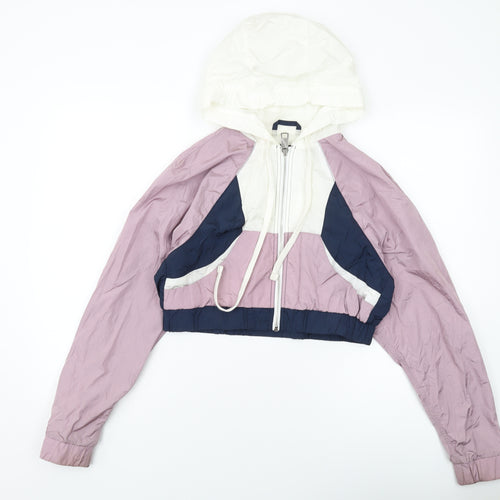 Holoiuster Womens Pink Jacket Size XS Zip