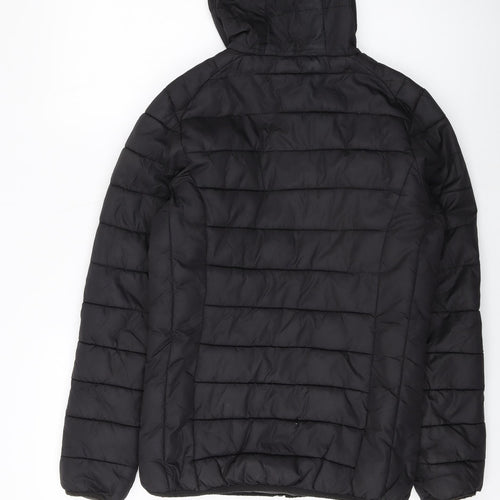 ellesse Womens Black Puffer Jacket Jacket Size 8 Zip