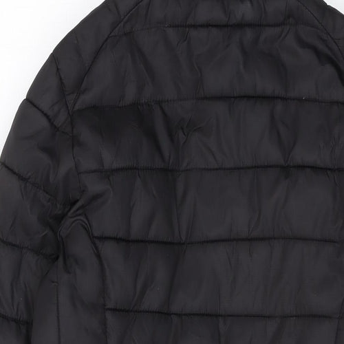 ellesse Womens Black Puffer Jacket Jacket Size 8 Zip