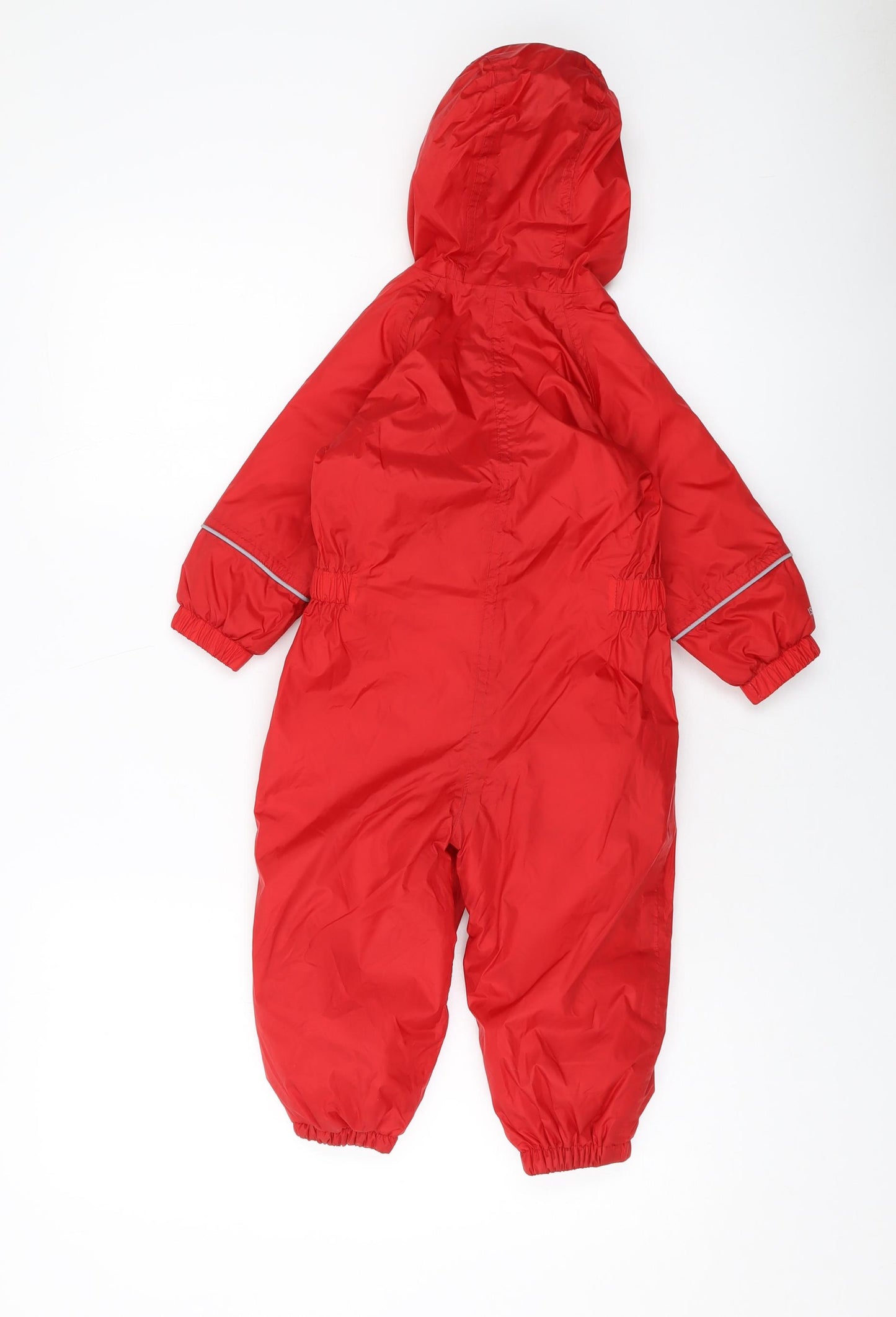 Regatta Boys Red Jacket Snowsuit Size 12-18 Months Zip