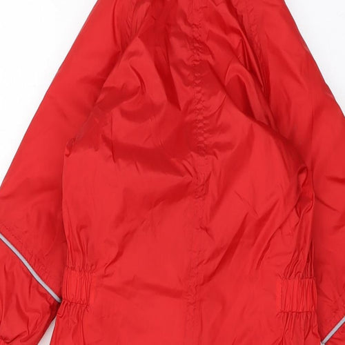 Regatta Boys Red Jacket Snowsuit Size 12-18 Months Zip