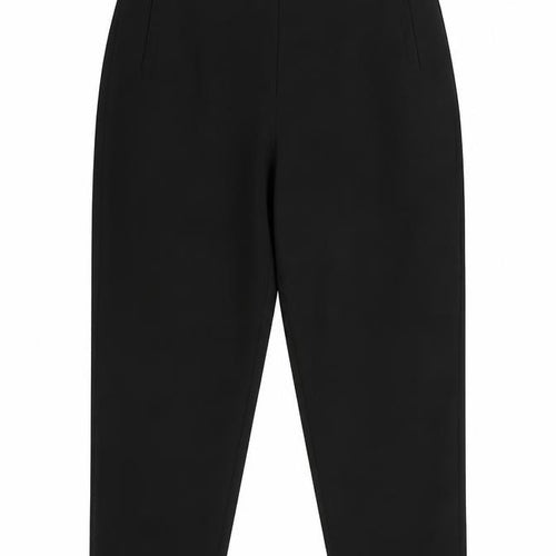 ASOS Womens Black Polyester Trousers Size 12 L27 in Regular Zip - Darted Waist