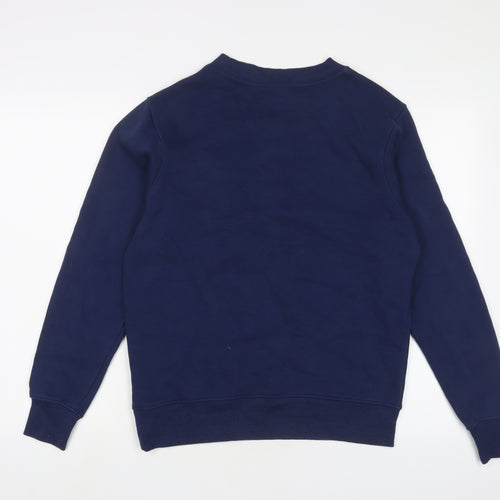Always Rare Mens Blue Cotton Pullover Sweatshirt Size S