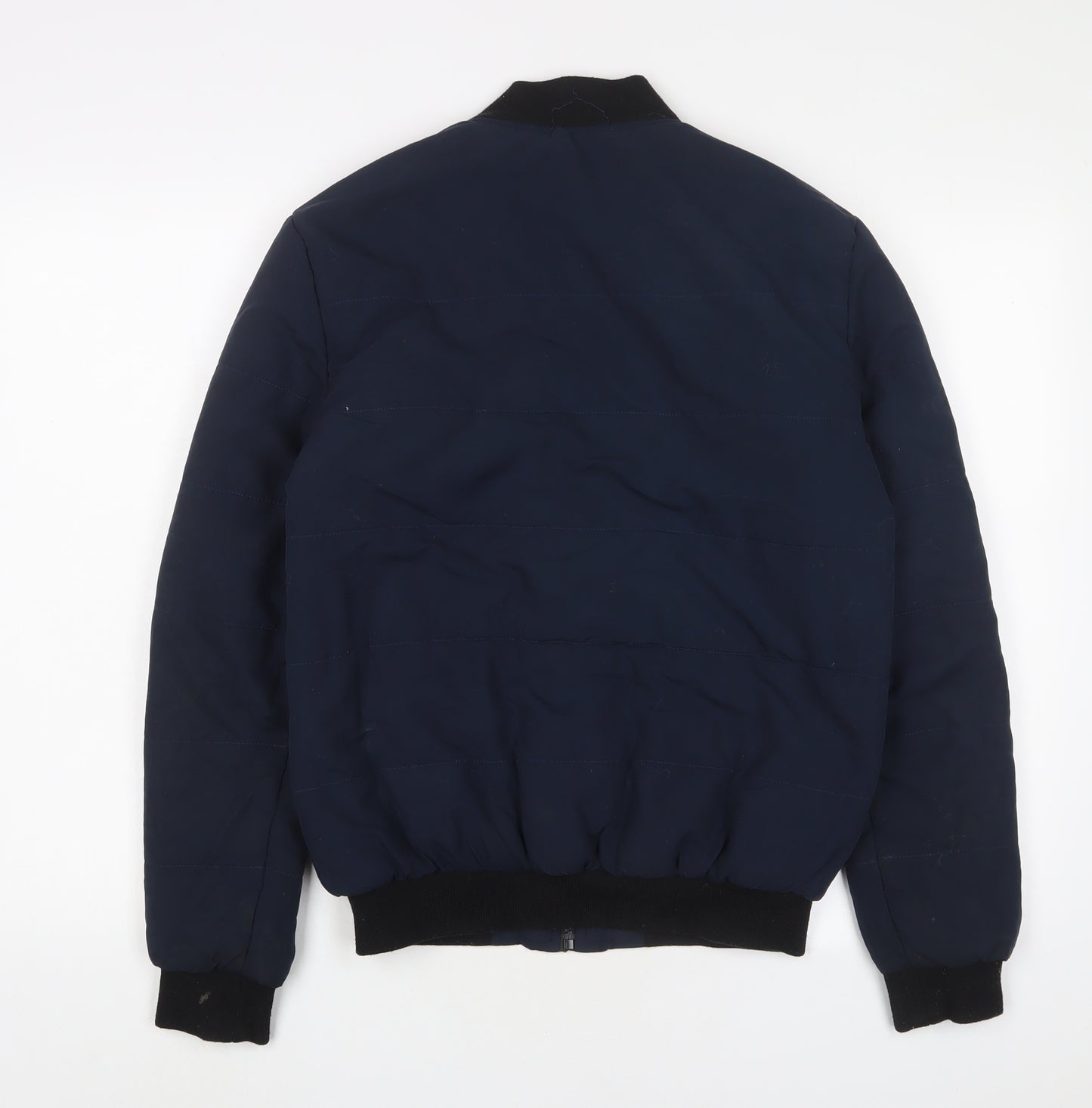 Twisted Soul Mens Blue Jacket Size XS Zip