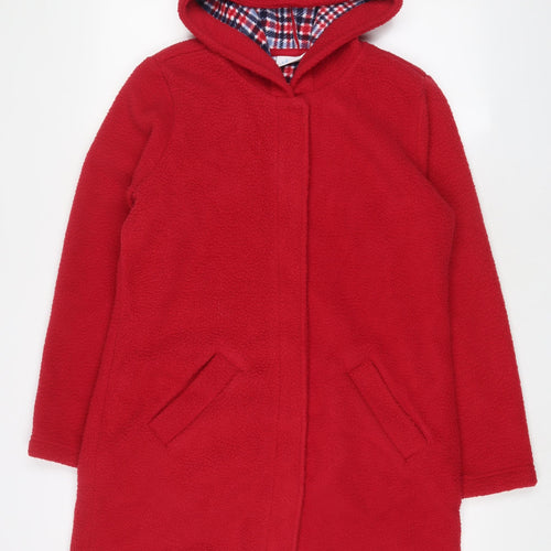 D&Co Womens Red Jacket Size S Zip - Pockets