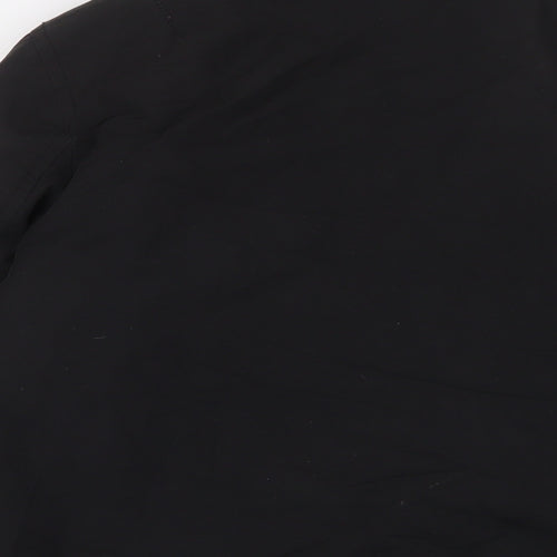 H&M Mens Black Jacket Size M Zip
