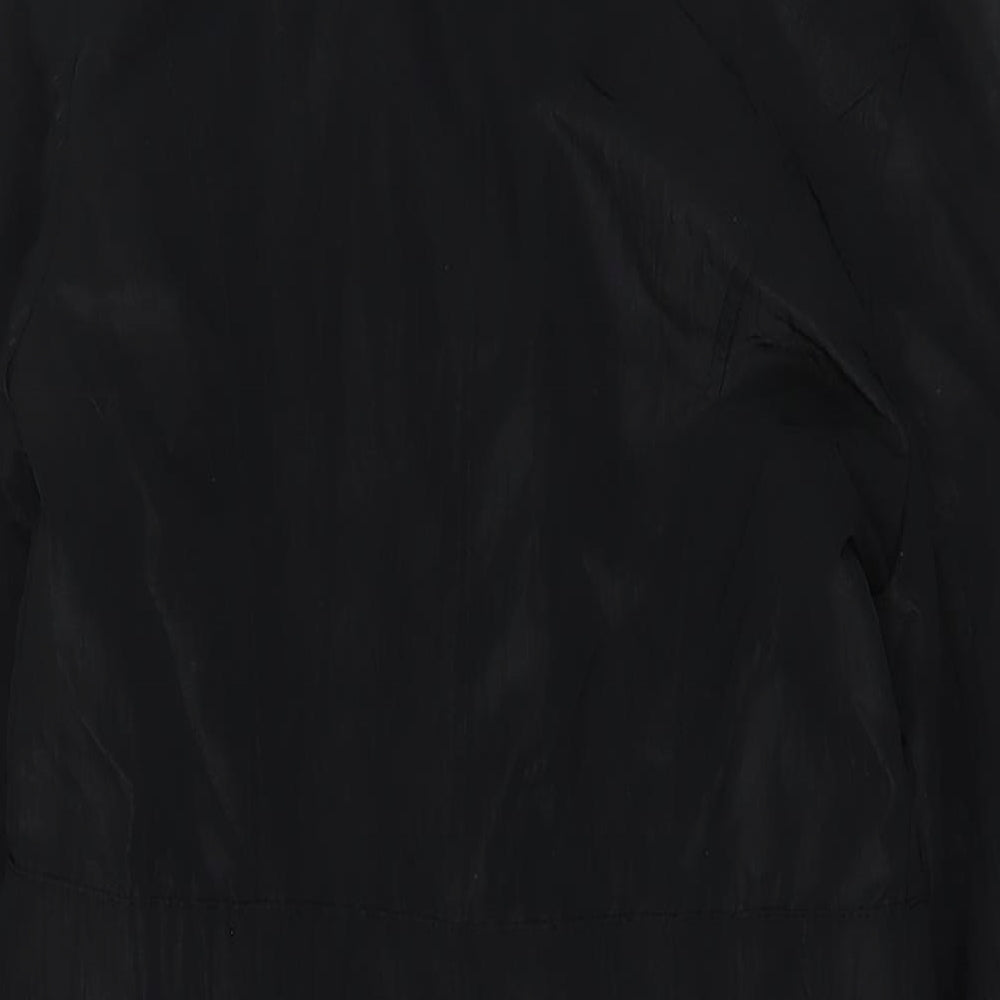 GLAMZ Womens Black Jacket Size 12 Zip