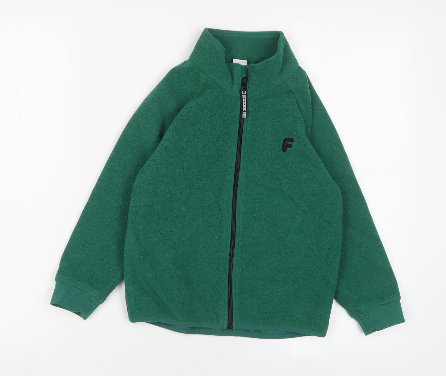 FIX Boys Green Jacket Size 5-6 Years Zip