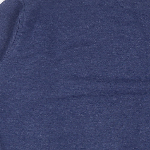 EWM Mens Blue Cotton Pullover Sweatshirt Size M