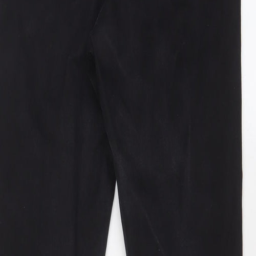 Denim & Co. Womens Black Cotton Skinny Jeans Size 14 L29 in Regular Zip