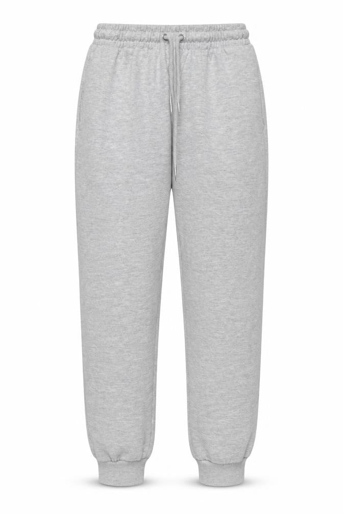 Boohoo Mens Grey Cotton Jogger Trousers Size M L27 in Regular Drawstring