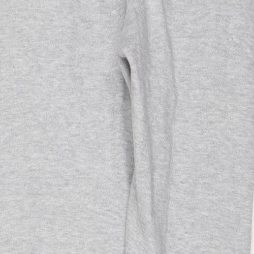 Boohoo Mens Grey Cotton Jogger Trousers Size M L27 in Regular Drawstring