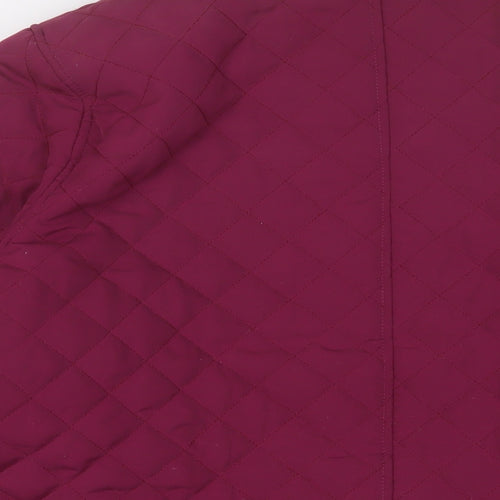 Dales Womens Purple Jacket Size 18 Button