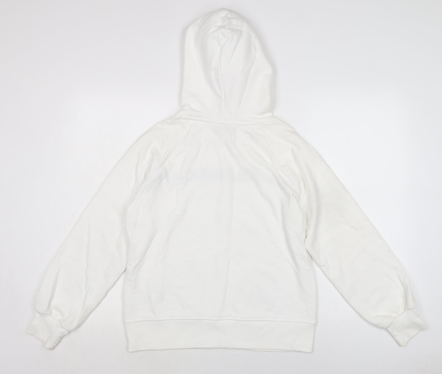 Tommy Hilfiger Mens White Cotton Pullover Hoodie Size XS