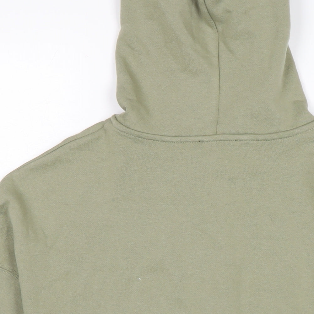 New Look Girls Green Cotton Full Zip Hoodie Size 12-13 Years