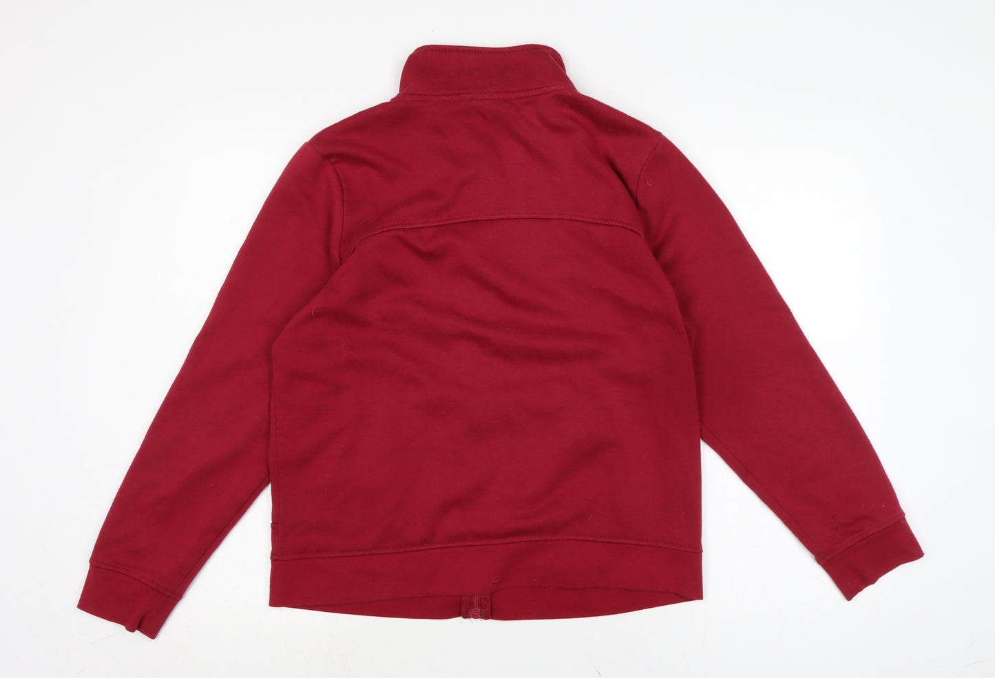 LA Gear Womens Red Cotton Full Zip Sweatshirt Size 16