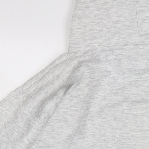GEAR FOR SPORTS Mens Grey Cotton Pullover Hoodie Size M