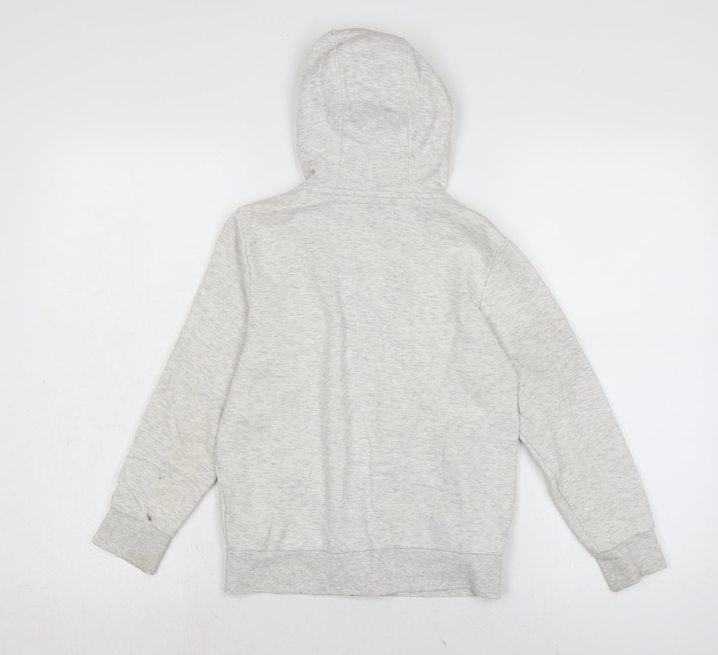 NEXT Boys Grey Cotton Full Zip Hoodie Size 8 Years