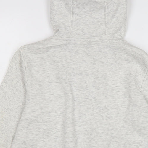NEXT Boys Grey Cotton Full Zip Hoodie Size 8 Years