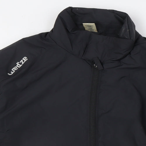DECATHLON Womens Black Jacket Size S Zip