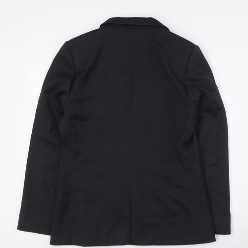 NEXT Womens Grey Jacket Size 14 Button