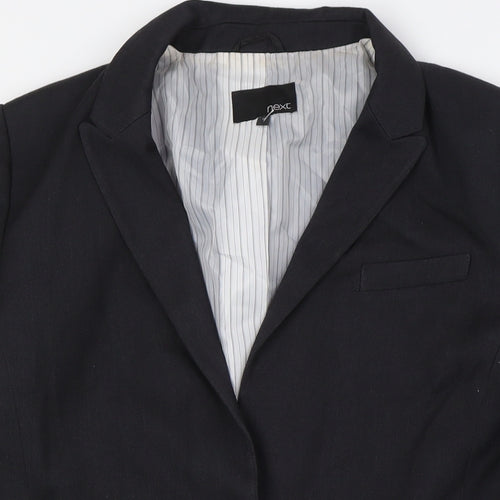 NEXT Womens Grey Jacket Size 14 Button