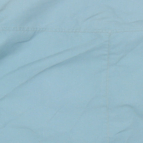 David Barry Womens Blue Jacket Size 16 Button
