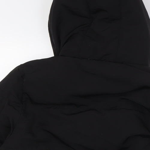 SoulCal&Co Boys Black Jacket Size 13 Years Zip
