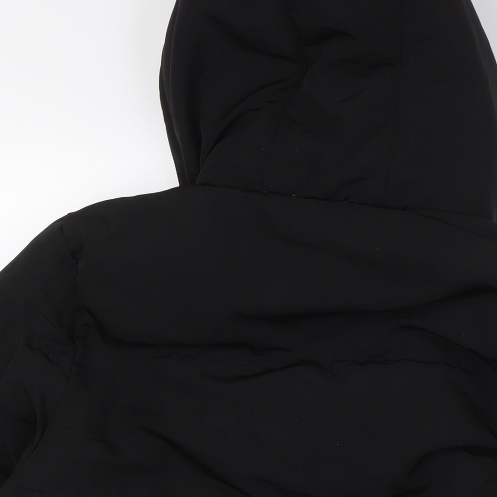 SoulCal&Co Boys Black Jacket Size 13 Years Zip