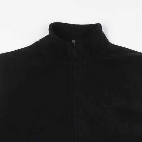 ISLE Womens Black Gilet Waistcoat Size 22 Zip - Size 22-24