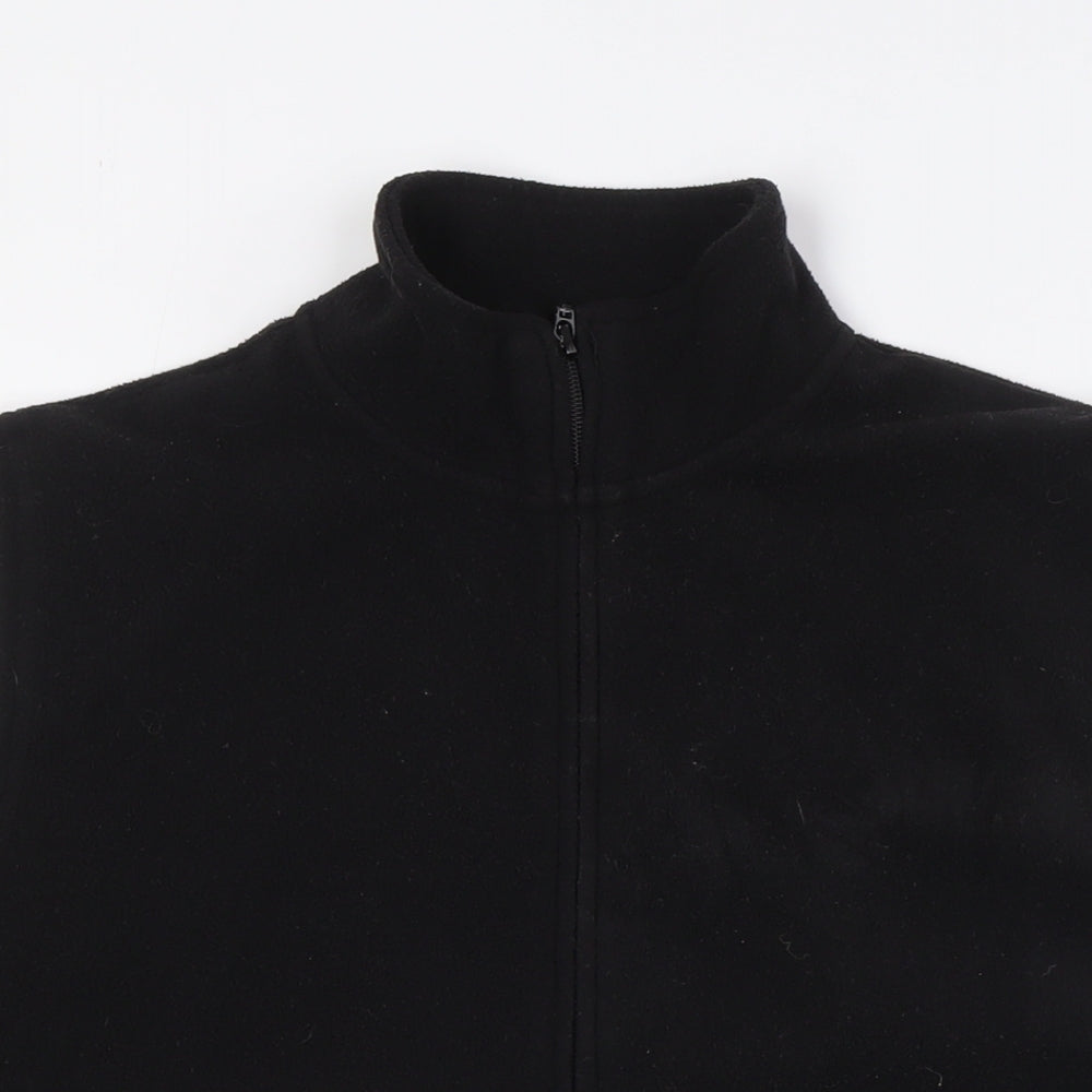 ISLE Womens Black Gilet Waistcoat Size 22 Zip - Size 22-24