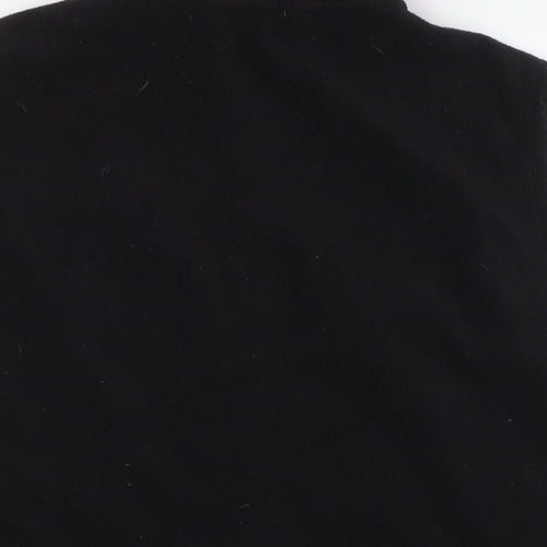 ISLE Womens Black Gilet Waistcoat Size 22 Zip - Size 22-24