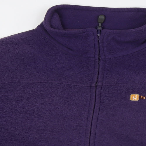 Hi Gear Womens Purple Jacket Coatigan Size 20 Zip - Interactive