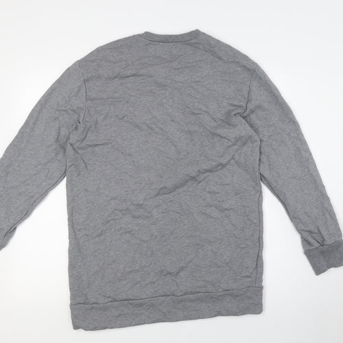 No 21 Womens Grey Cotton Pullover Sweatshirt Size 14 - I Love No 21