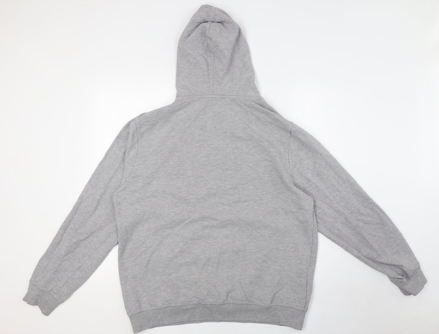 Star Wars Mens Grey Cotton Pullover Hoodie Size L - Star Wars