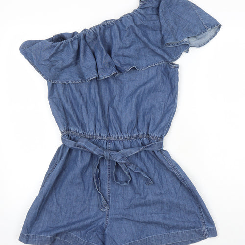 Gap Womens Blue 100% Cotton Playsuit One-Piece Size S