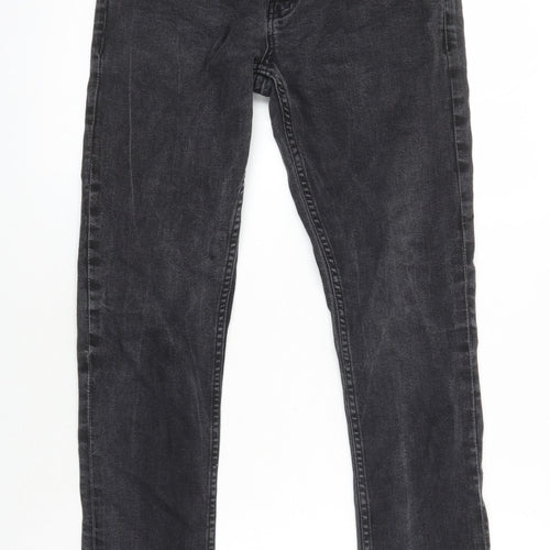 Firetrap Womens Black Cotton Skinny Jeans Size 32 in L28 in Regular