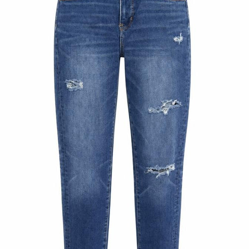 American Eagle Womens Blue Cotton Mom Jeans Size 61 in L26 in Regular