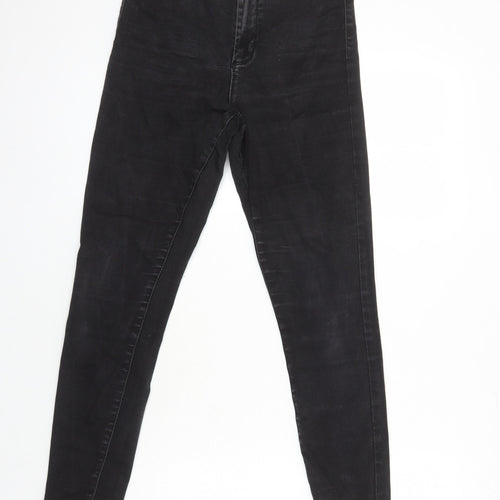 Denim Co Womens Black Cotton Jegging Jeans Size 14 L25 in Regular