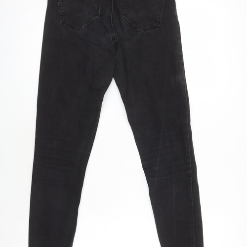 Denim Co Womens Black Cotton Jegging Jeans Size 14 L25 in Regular