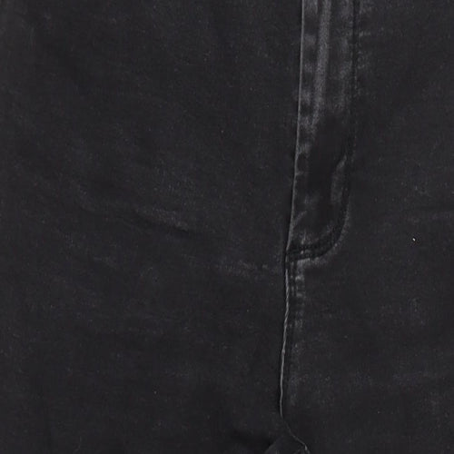 Denim Co Womens Black Cotton Jegging Jeans Size 14 L25 in Regular