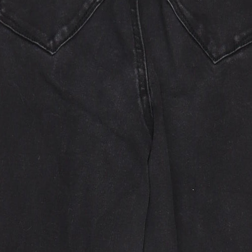Denim Co Womens Black Cotton Jegging Jeans Size 14 L25 in Regular