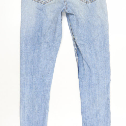 Denim Co Womens Blue Cotton Skinny Jeans Size 10 L27 in Regular